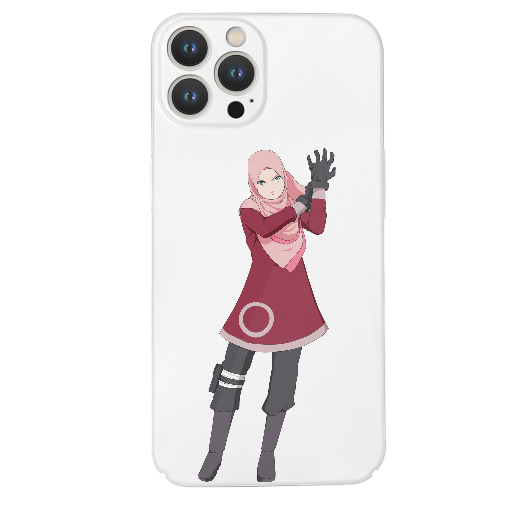（画像用） NARUTO -ナルト- 春野サクラ Haruno Sakura 【iPhone 14シリーズ対応】ハードケース